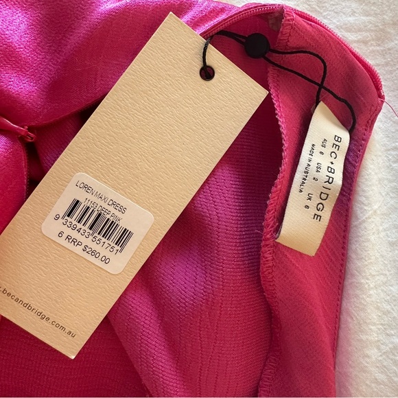Bec & Bridge Loren Pink Dress - Picture 3 of 5